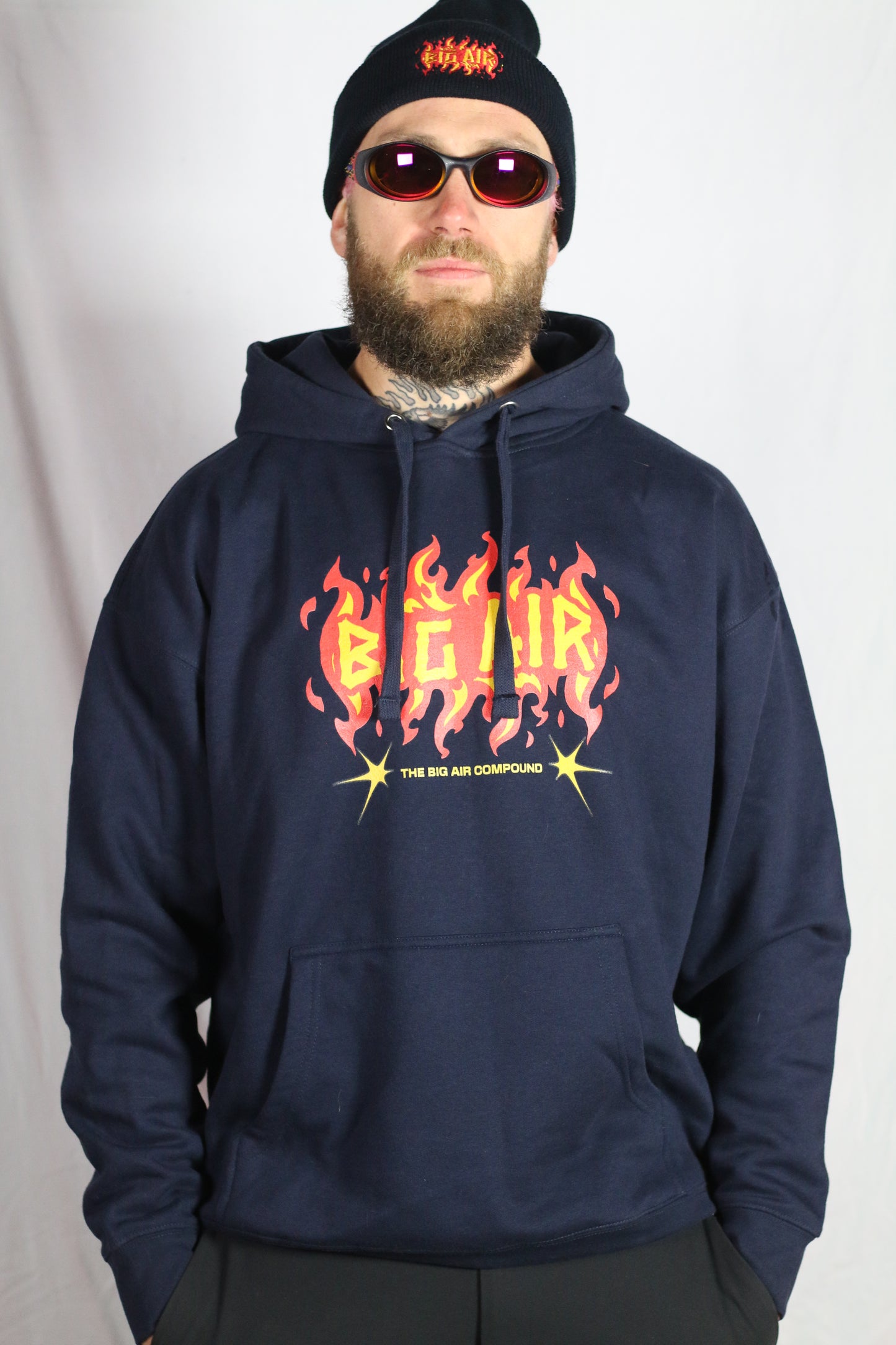 Flames Compound Hoodie