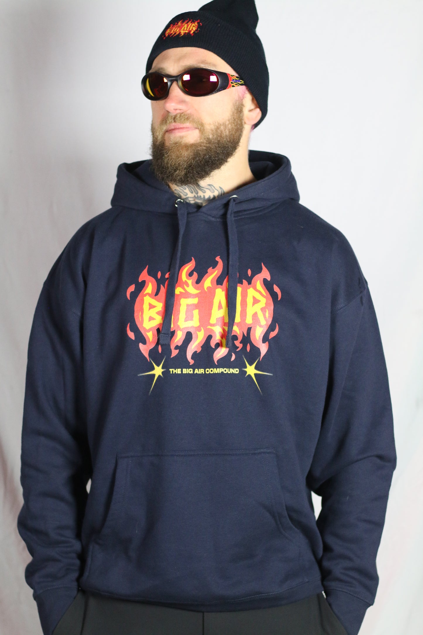 Flames Compound Hoodie