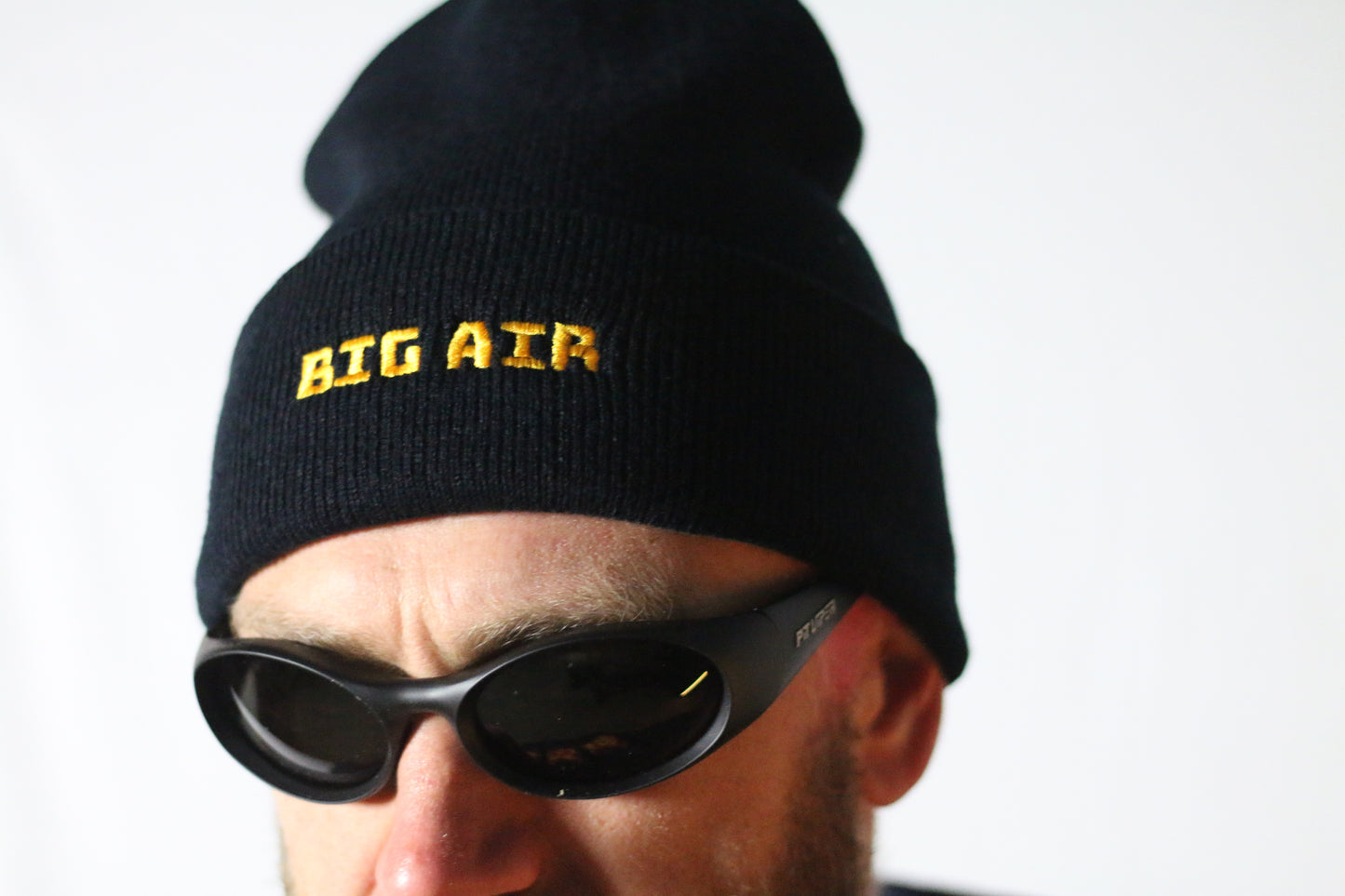 Big Air Gold Beanie